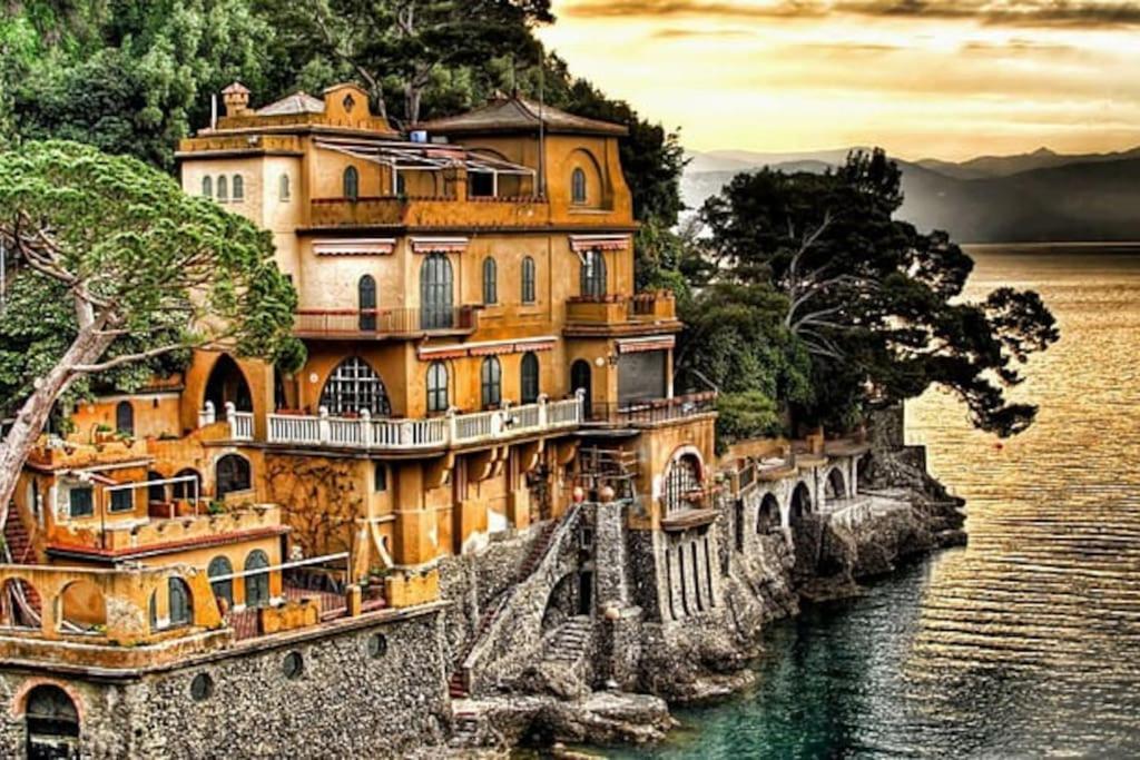 Portofino - Appartamento Vista Mare - Rooftop Terrazzo - In Centro Citta - Free Wifi Rapallo Exterior photo
