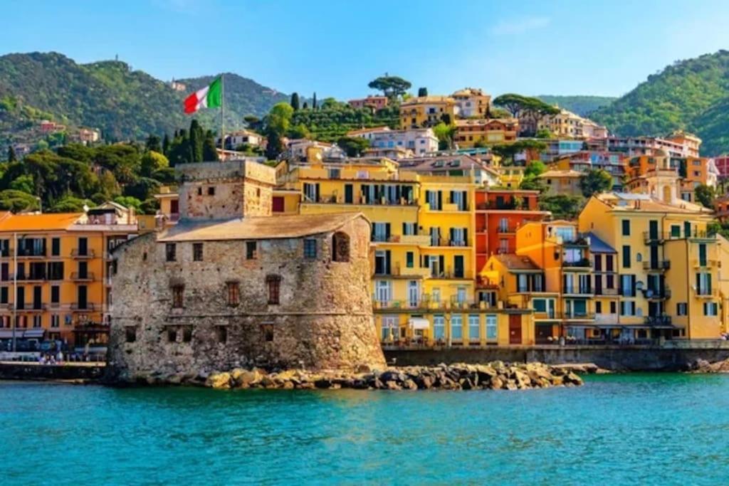 Portofino - Appartamento Vista Mare - Rooftop Terrazzo - In Centro Citta - Free Wifi Rapallo Exterior photo