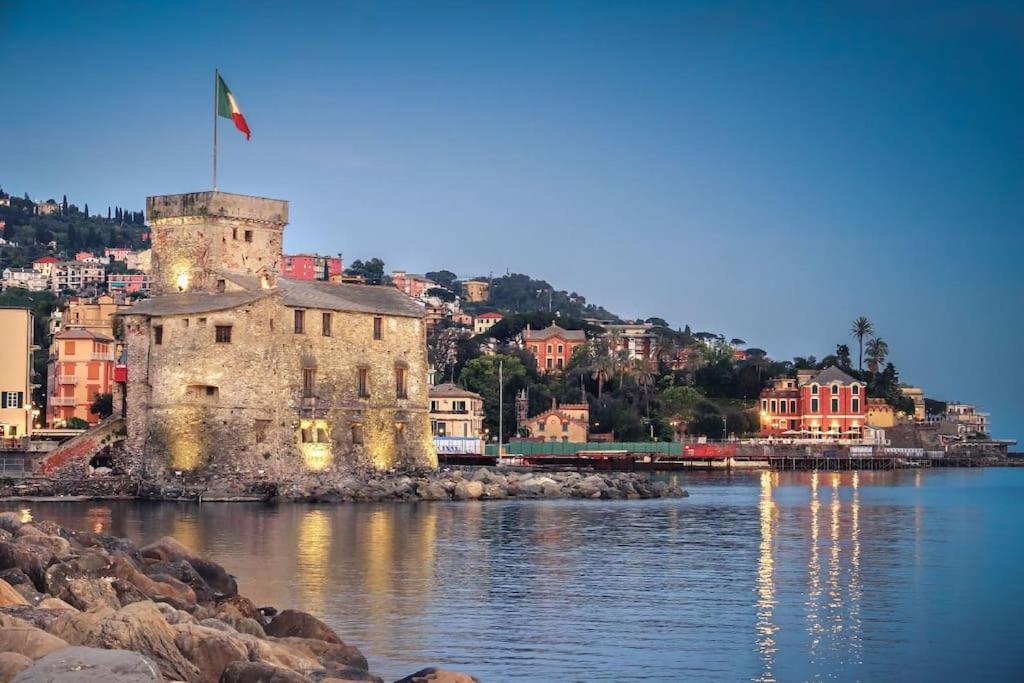 Portofino - Appartamento Vista Mare - Rooftop Terrazzo - In Centro Citta - Free Wifi Rapallo Exterior photo