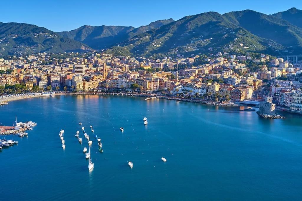 Portofino - Appartamento Vista Mare - Rooftop Terrazzo - In Centro Citta - Free Wifi Rapallo Exterior photo