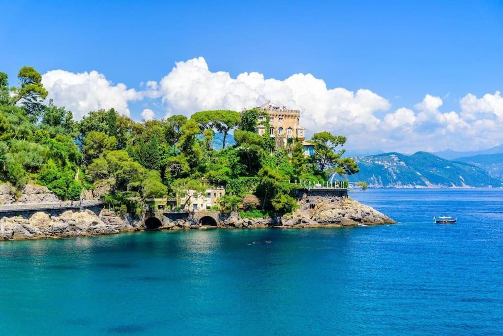 Portofino - Appartamento Vista Mare - Rooftop Terrazzo - In Centro Citta - Free Wifi Rapallo Exterior photo