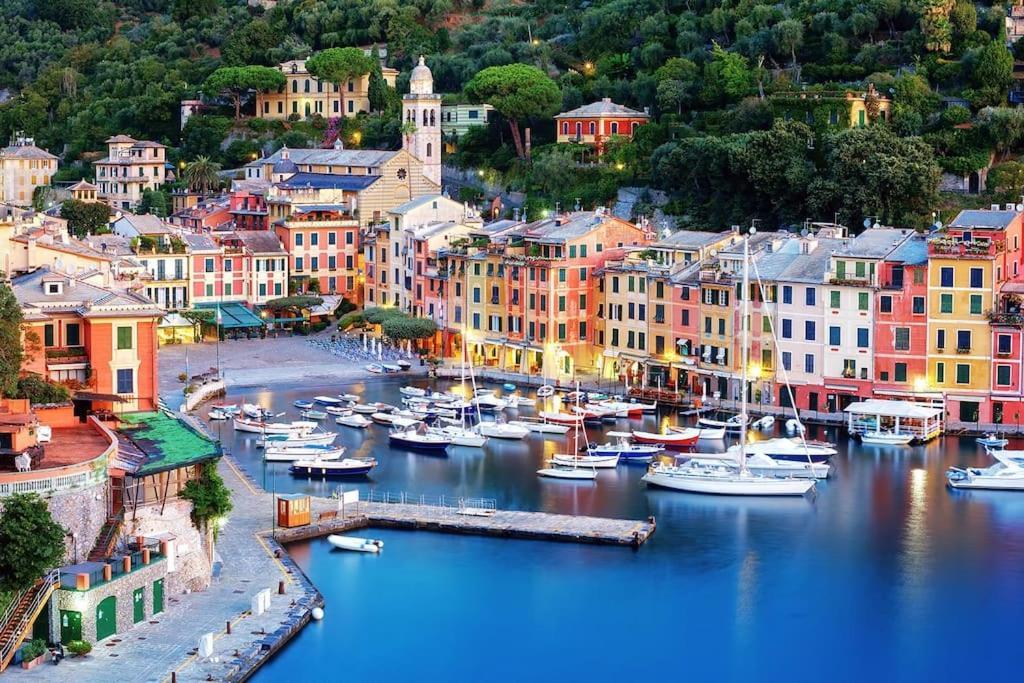 Portofino - Appartamento Vista Mare - Rooftop Terrazzo - In Centro Citta - Free Wifi Rapallo Exterior photo